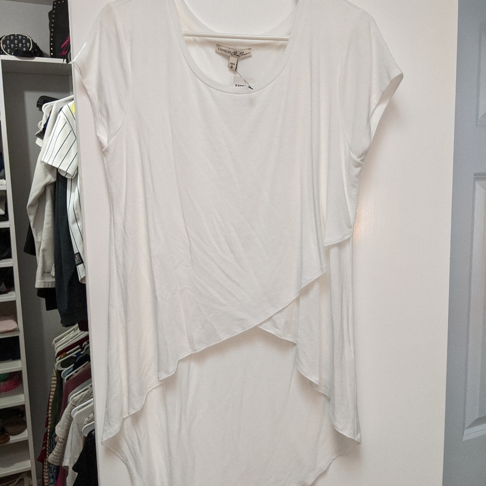 Express high low tshirt
